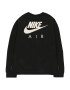 Nike Sportswear Bluză de molton negru / alb - Pled.ro