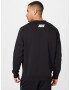 Nike Sportswear Bluză de molton negru / alb - Pled.ro