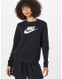 Nike Sportswear Bluză de molton negru / alb - Pled.ro