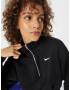 Nike Sportswear Bluză de molton negru / alb - Pled.ro