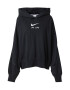 Nike Sportswear Bluză de molton negru / alb - Pled.ro