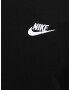 Nike Sportswear Bluză de molton 'Club' negru / alb - Pled.ro