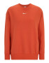 Nike Sportswear Bluză de molton 'Phoenix Fleece' portocaliu / alb - Pled.ro