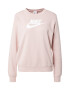 Nike Sportswear Bluză de molton roz deschis / alb - Pled.ro