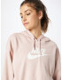 Nike Sportswear Bluză de molton roz pudră / alb - Pled.ro