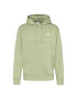 Nike Sportswear Hanorac sport 'Club Fleece' verde măr / alb - Pled.ro