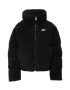 Nike Sportswear Geacă de iarnă negru / alb - Pled.ro