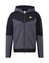 Nike Sportswear Hanorac gri metalic / verde / negru - Pled.ro