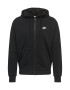 Nike Sportswear Hanorac negru / alb - Pled.ro