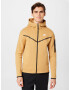 Nike Sportswear Hanorac nisipiu / ciocolatiu / alb - Pled.ro