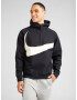 Nike Sportswear Hanorac sport negru / alb - Pled.ro