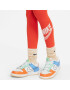 Nike Sportswear Leggings portocaliu închis / alb - Pled.ro