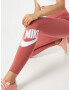 Nike Sportswear Leggings roșu pepene / alb - Pled.ro