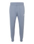 Nike Sportswear Pantaloni albastru fumuriu / alb - Pled.ro