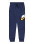 Nike Sportswear Pantaloni bleumarin / portocaliu / alb - Pled.ro