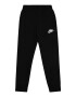 Nike Sportswear Pantaloni 'CLUB FLEECE' negru / alb - Pled.ro