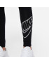 Nike Sportswear Leggings 'Favorites' negru / alb - Pled.ro