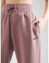 Nike Sportswear Pantaloni 'Phoenix Fleece' mauve / negru - Pled.ro