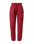 Nike Sportswear Pantaloni 'PHOENIX FLEECE' roșu vin / alb - Pled.ro