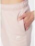 Nike Sportswear Pantaloni roz pastel / alb - Pled.ro