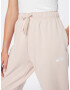 Nike Sportswear Pantaloni roz pudră / alb - Pled.ro