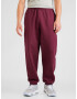 Nike Sportswear Pantaloni 'Swoosh' roșu burgundy / alb - Pled.ro