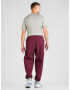 Nike Sportswear Pantaloni 'Swoosh' roșu burgundy / alb - Pled.ro