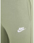 Nike Sportswear Pantaloni 'Club Fleece' verde măr / alb - Pled.ro