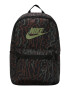 Nike Sportswear Rucsac 'Heritage' maro / gri / verde măr / negru - Pled.ro