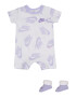 Nike Sportswear Set mov liliachiu / mov pastel / alb - Pled.ro