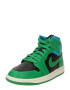 Nike Sportswear Sneaker înalt 'AIR JORDAN 1 MID' albastru deschis / verde / negru - Pled.ro