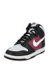 Nike Sportswear Sneaker înalt 'DUNK HIGH' roșu-violet / negru / alb - Pled.ro