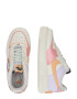 Nike Sportswear Sneaker low 'AF1 AF1' bej deschis / mov deschis / portocaliu / roz - Pled.ro