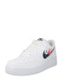 Nike Sportswear Sneaker low 'AIR FORCE 1 07' albastru deschis / roșu / negru / alb - Pled.ro