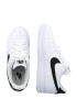 Nike Sportswear Sneaker low 'AIR FORCE 1 07' negru / alb - Pled.ro