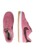 Nike Sportswear Sneaker low 'Air Force 1' maro / roz deschis / negru - Pled.ro