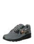 Nike Sportswear Sneaker low 'AIR MAX 90' gri / portocaliu / negru / alb - Pled.ro