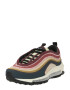 Nike Sportswear Sneaker low 'Air Max 97' culoarea pielii / galben curry / verde închis / roșu pastel - Pled.ro