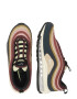 Nike Sportswear Sneaker low 'Air Max 97' culoarea pielii / galben curry / verde închis / roșu pastel - Pled.ro