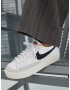 Nike Sportswear Sneaker low 'Blazer' gri deschis / negru / alb - Pled.ro