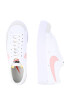 Nike Sportswear Sneaker low roz / alb - Pled.ro