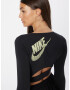 Nike Sportswear Tricou 'EMEA' galben deschis / negru - Pled.ro