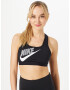 Nike Sportswear Sutien negru / alb - Pled.ro