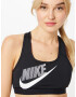 Nike Sportswear Sutien negru / alb - Pled.ro