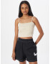 Nike Sportswear Top bej / alb - Pled.ro