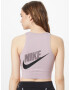 Nike Sportswear Top mov liliachiu / negru - Pled.ro