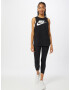 Nike Sportswear Top negru / alb - Pled.ro