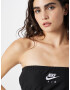 Nike Sportswear Top negru / alb - Pled.ro