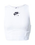 Nike Sportswear Top negru / alb - Pled.ro