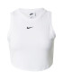 Nike Sportswear Top 'ESSNTL' negru / alb - Pled.ro